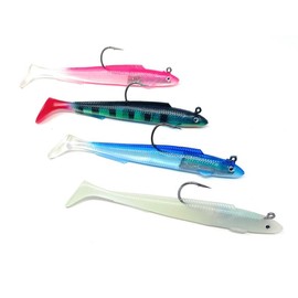 Vense The Arrow Soft Bait for Fishing - Soft Plastic Lure - Swimbaits Paddle - Color: Mix Color 02