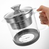 Luxshiny Soy Milk Filter Pot 1L Glass Container with Fine
