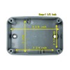 KCMYTONER Weatherproof Junction Box Square Electrical Project Enclosure with 20mm