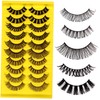 Baluue Full Length False Lashes Pack Fluffy Natural Look False