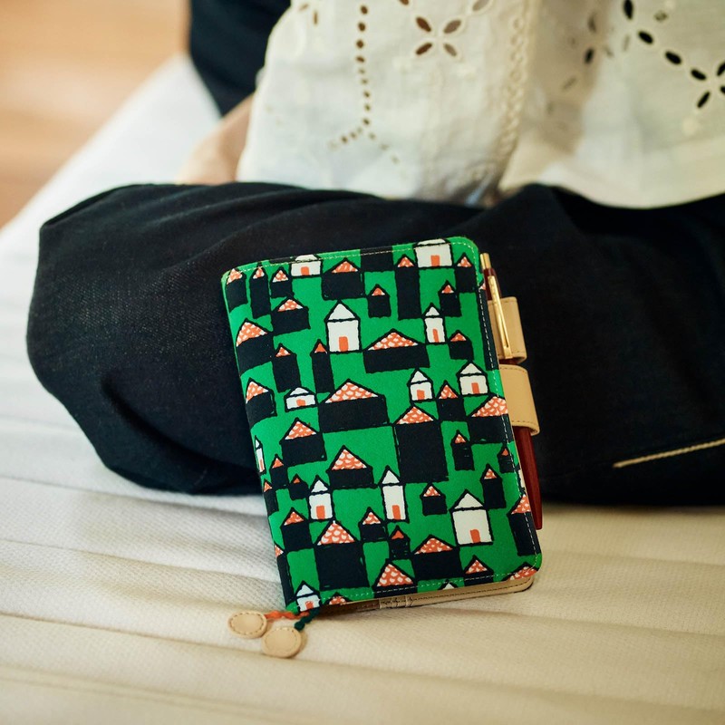 Almost daily notebook original (A6) notebook cover Mina Perhonen/hütte