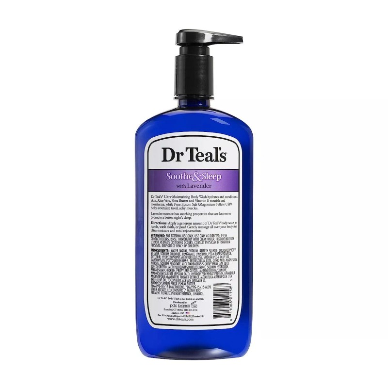 Dr Teal's Body Wash Gift Set 3 Pack Epsom Salt