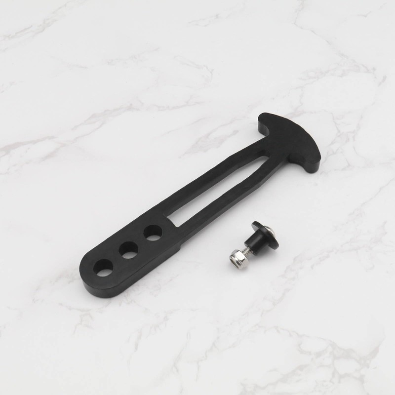 VGOL 2PCS 3 Holes T Shaped Rubber Buckle Rubber Retaining