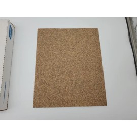 Norton Sand Paper Sheets 60 Grit Coarse 11" x 9" Aluminum Oxide Pack of 50