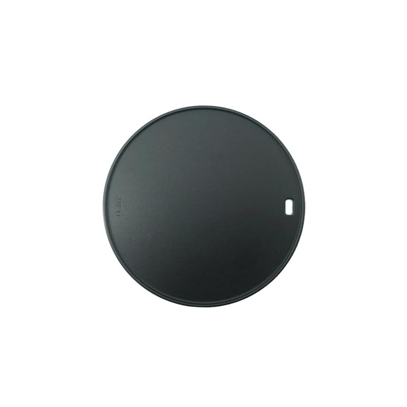Round Pizza Steel 12" - 3D Cast Creates Gorgeous Crusts,