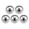 sourcing map 304 Stainless Steel Hollow Cap Ball for Railing