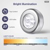 IPOW 5 Pack LED Battery-Powered Wireless Night Light Stick Tap