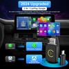 2 in 1 Wireless Apple CarPlay Adapter, for both Apple