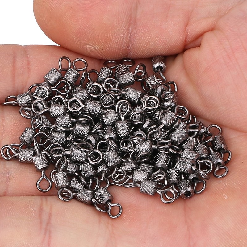 VGEBY 100 Unids Rolling Barrel Giratorio de Alta Resistencia de