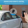 BGEHHCY Upgraded Garage Door Clicker Remote - Universal Fit for