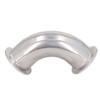 Sanitary Elbow Fitting 90° Stainless Steel Good Sealing Rustproof Pipe