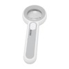 Magnifying Glass 11X Rechargeable 3 Levels Brightness Portable Handheld Magnifier