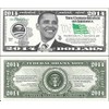Barrack Obama "44th President" 2014 Commerative Bills (Pack of 10)