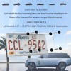 License Plate Clear Flat Shields Cover 12" X 6" 2pcs*2packs