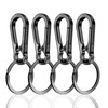 Mabor Pack of 4 Key Ring Carabiner, Key Rings with