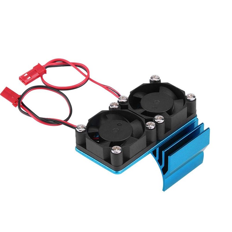 RC Engine Cooler, 540/550 Engine Coupling Cooling Twin Fan Heatsink