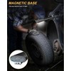 Yuspakone Rechargeable Flat EDC Flashlight - 600 Lumens White Light,