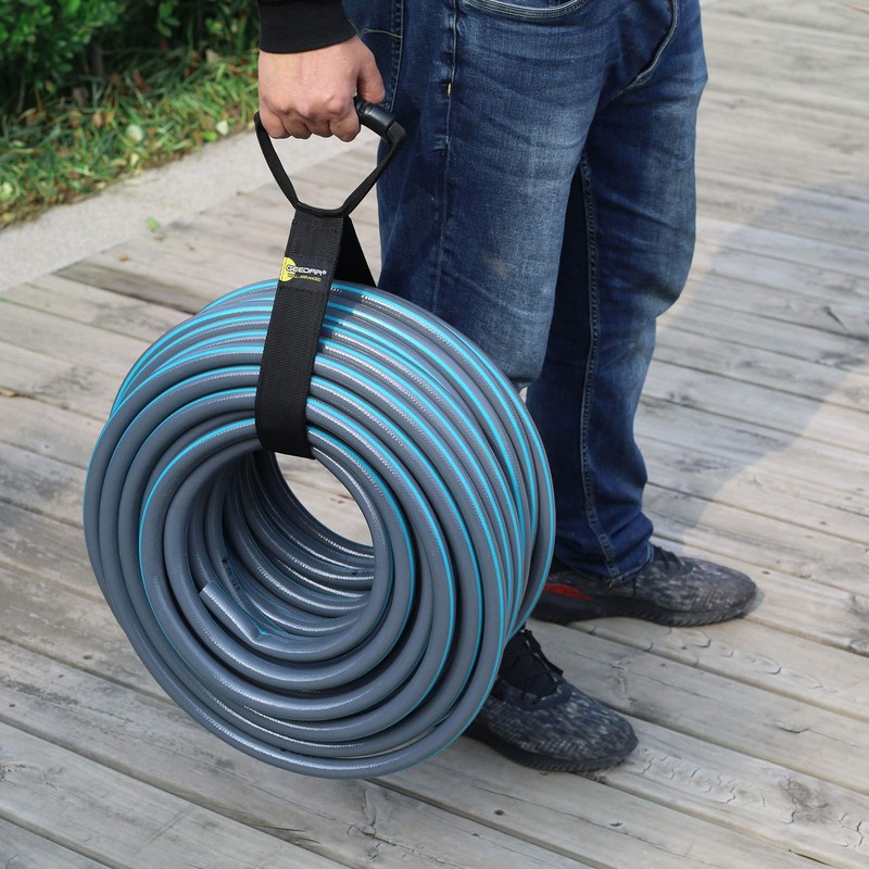 Water Hose Storage Straps (2 Pack) for 50-150 ft Garden
