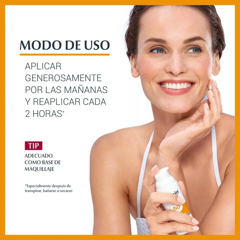 Protector Solar Eucerin Antiedad Control Claro Fps50 50ml