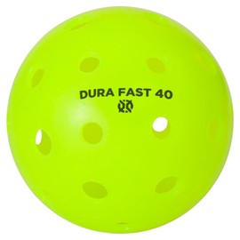 DURA FAST 40 Dura Fast 40 Pickleballs | Outdoor pickleball balls | Neon | Dozen/Pack of 12 | USAPA Approved and Sanctioned for Tournament Play, Professional Perfomance