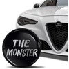 SkinoEu Compatible with Alfa Romeo Front Bonnet Badge Rear Boot