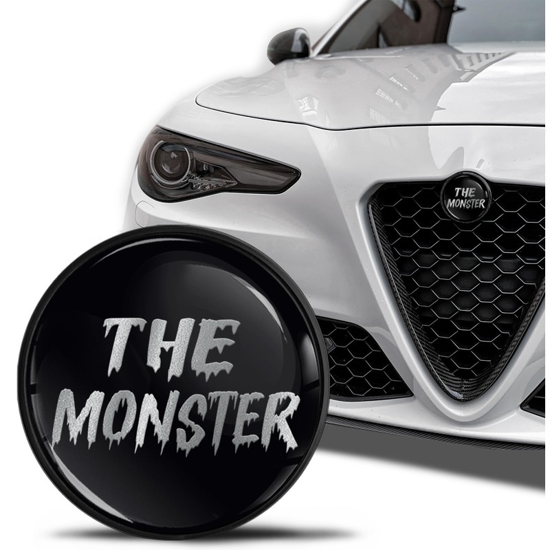 SkinoEu Compatible with Alfa Romeo Front Bonnet Badge Rear Boot