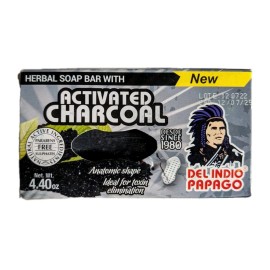 indio papa Soap/Jabon Indio Papa ACTIVATED CHARCOAL Herbal Soap Jabon Carbon Activado