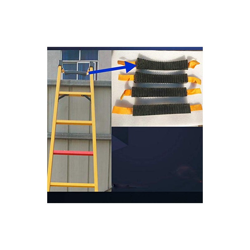 Extension Ladder With Padded Fixed Rung, Stabilizer, Kit, and Pole