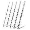 ALTcompluser 5pcs Extra Long Wood Drill Bit Set 2 mm,