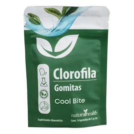 Clorofila Suplemento Alimenticio 14 Gomitas Cool Bite