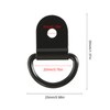 20pcs Tie Down Ring Hook Load Anchor Trailer Stainless Steel