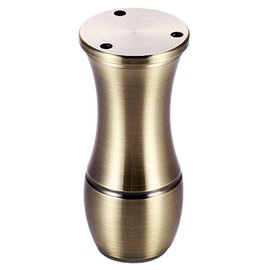 Hyever 4" Aluminum Sofa Legs Set of 4 TV Stand/Cabinet/Furniture Adjustable Feet Heavy Duty with Non-Slip Feet Pad