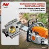 NewJ's Carburetor with Ignition Coil Fuel Line Filter Fit for