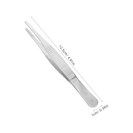 FOMIYES Precision Stainless Steel Eyebrow Tweezers Ergonomic Design for Accurate Hair Removal for Eyelash Extensions Professional Grooming Tool for Men and Women