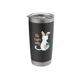 The Easter Kitty Easter Cat Stainless Steel Insulated Tumbler