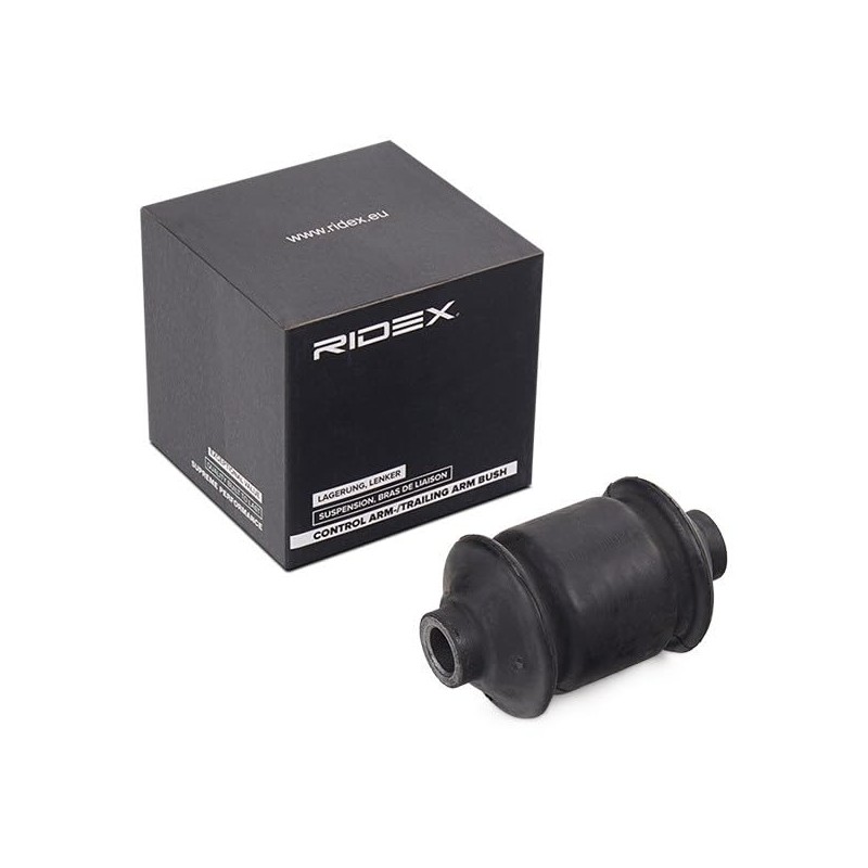 RIDEX 645B0028 Bearing Bushing Leaf Spring Rear Both Sides 12