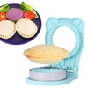 Sandwich Cutter and Sealer, Stainless Steel Uncrustable Sandwich Maker with