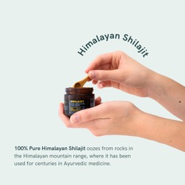 Dr. Sosnowski's BioActive Shilajit Resin | 120 Servings | 100% Pure Himalayan Resin, High Potency Fulvic Acid