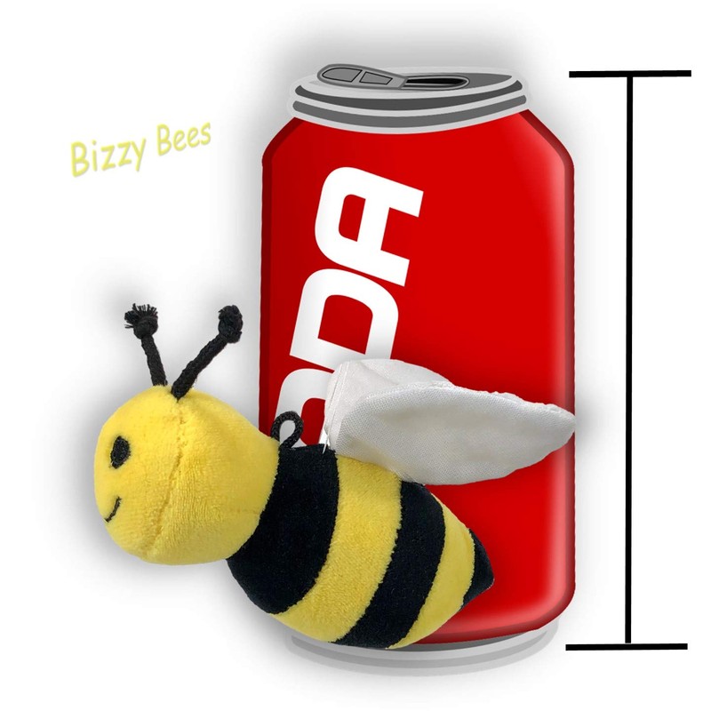 Yelllow Baby Bee Plush Comfort Security Tag Taggy Blanket and