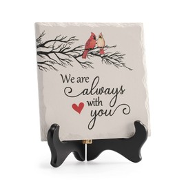LukieJac Red Cardinal Gifts Cardinal Bird Christmas Decor Bereavement Gifts For Loss Of Mother Father Sympathy Gift Memorial Gifts In Memory Of Grandmother Sorry For Your Loss Condolence Grief Gift