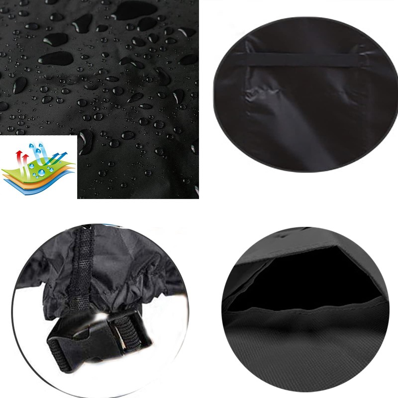 Fire Pit Table Cover ,44" L x 28" W x