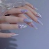 Set of 24 Nail Tips, Available in 12 Different Sizes,