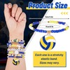 Huquary 8 Pack Game Day Bracelets for Women Soccer Baseball