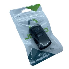 JONGO - Key Shell without Blade Compatible with Mitsubishi Pajero, Outlander L200, Spacestar, Grandis | 2 Button Key Shell