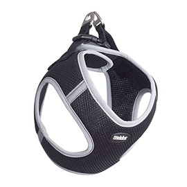 Nobby Mesh Harness Delight, Black, XS: Chest: 30-35 cm, Belly: 35-40 cm, 15 mm, Pack of 1