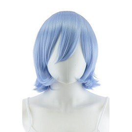 EpicCosplay® Chronos Ice Blue Layered Bob Costume Wig (02IB)