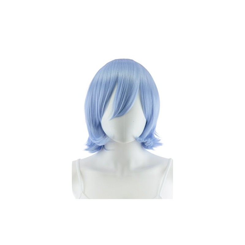 EpicCosplay® Chronos Ice Blue Layered Bob Costume Wig (02IB)