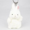 Takenoko Petite Mori Nakama Keychain Rabbit White Plush Toy 68445