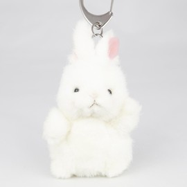 Takenoko Petite Mori Nakama Keychain Rabbit White Plush Toy 68445