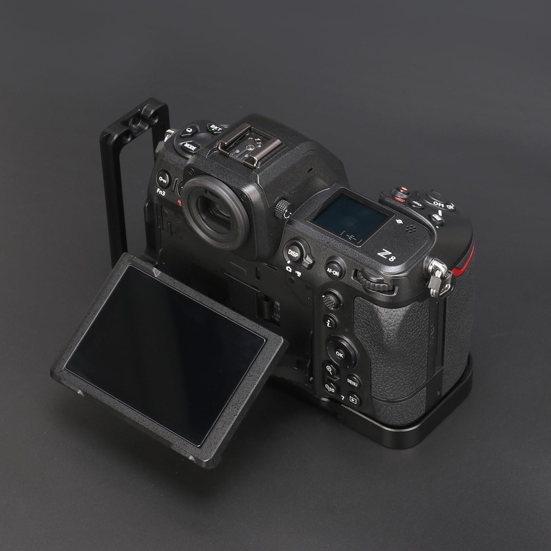 FOTGA Quick Release Plate L-shaped Bracket L-Bracket Vertical Expandable Plate